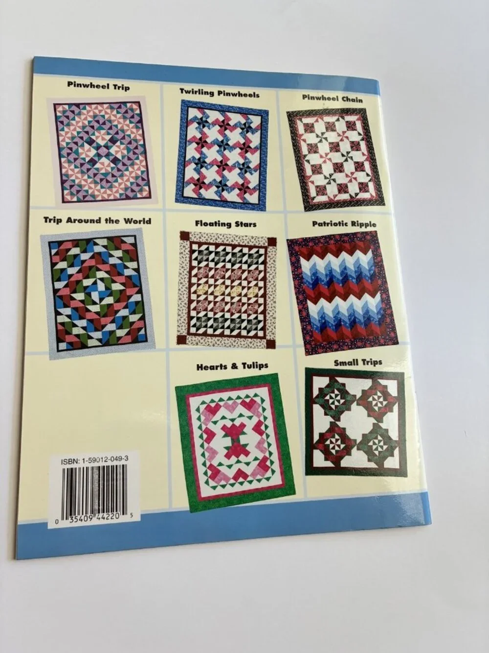 One Patch Triangle Quilts by Linda Causee 12 Designs American School Needlework
